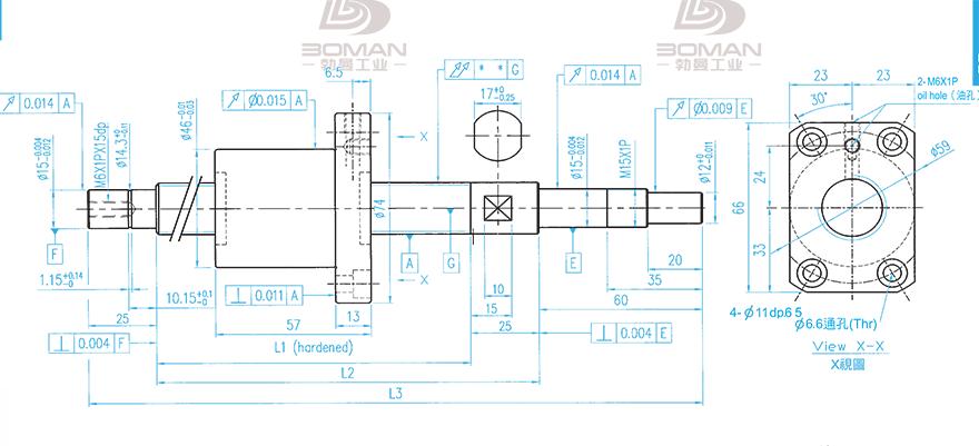 TBI XSVR02010B1DGC5-899-P1 TBI丝杠的型号怎么确认